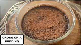 Choco Chia Pudding Recipe  Healthy Dessert Recipe  ChefAnita Prajapati [upl. by Doralyn]