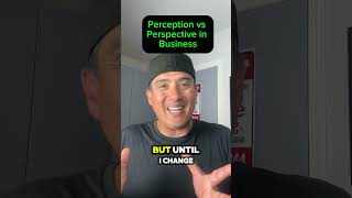 Perception vs Perspective in Business perception perspective businesstips stevecroner fyp [upl. by Atinnod]