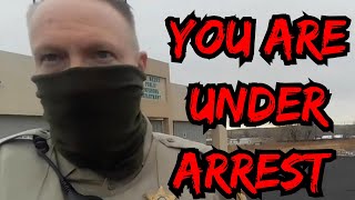 Frauditor gets Arrested for Trespassing and Resisting Arrest [upl. by Luap430]