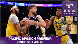 The Sacramento Kings Better Roster vs the Los Angeles Lakers Star Power  Pacific Division Previews [upl. by Ihel]