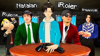 RULETA VIRTUAL EXTREMA con YOUTUBERS 3  VRCHAT [upl. by Chloette]