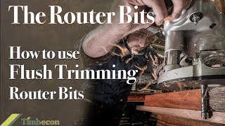 The Router Bits  How to Use Flush Trimming Bits [upl. by Nivla192]