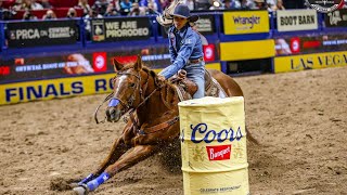 NFR Barrel Racing 2023 Round 2 [upl. by Yziar]