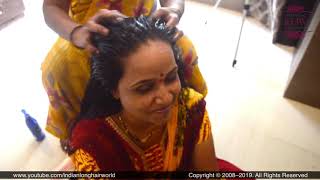 Heavy Hair Oiling Method  Heavy Hair Oiling For Rapid Hair Growth  Oil Massage For Hair Growth [upl. by Drusie]