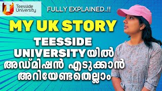 My UK Story  How i got admission in Teesside University  All you need to know for admission [upl. by Ronal]