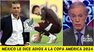 MÉXICO es ELIMINADO de la COPA AMÉRICA 2024 en POLÉMICO EMPATE SIN GOLES vs ECUADOR  Futbol Picante [upl. by Prud]