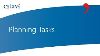 68 Task Planning in Citavi 6 [upl. by Jempty]