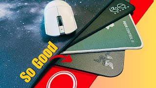 Some of the Best Mousepads Ive Tried  Speed Balanced Control Glass [upl. by Eelydnarb168]