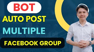 Bot Auto Post Multiple Facebook Groups 2024  App Poster Unlimited Group [upl. by Gile]