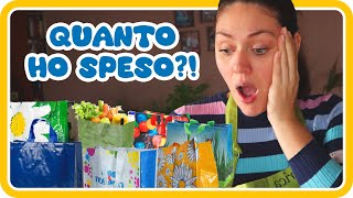 SVUOTA LA SPESA A SORPRESA 🛒 Quanto ho speso secondo voi [upl. by Halimeda156]