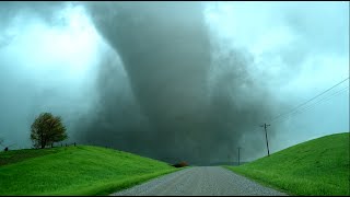 UNBELIEVABLE Carbon Iowa Tornado Intercept 5202024 [upl. by Epotimet70]