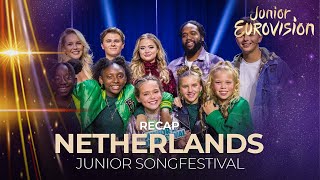 Junior Songfestival 2022 Netherlands  RECAP [upl. by Chapel]