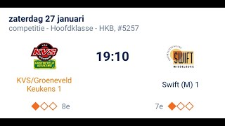 KVSGroeneveld keukens 1 – SwiftM 1  27012024  1910 uur [upl. by Annis]