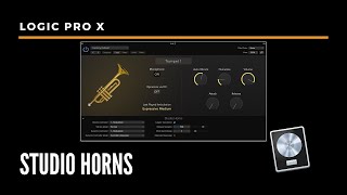 Logic Pro X  Studio Horns [upl. by Nuli94]