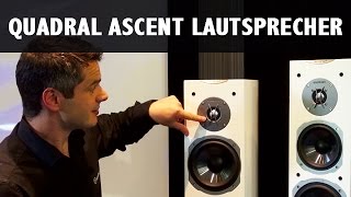 QUADRAL ASCENT Lautsprecher im Überblick  Test  Vorstellung [upl. by Airamanna]