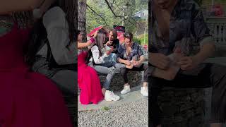 sanayaandsameer sameerabbasi500 trending delhi foryou viralvideo romantic minivlog [upl. by Adnilg]