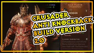 Diablo Immortal Crusader Anti Knockback Build version 20 [upl. by Eneiluj]