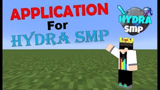 Hydra SMP Application l hydrasmpapplicationaku l LAG FIXED [upl. by Vidal]