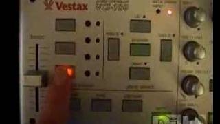 VESTAX VCI100 DJ MIDI CONTROLLER [upl. by Ardnasyl]