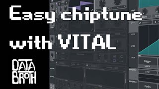 Super easy chiptune sounds with vital [upl. by Okomot537]