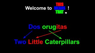 Dos oruguitas song from Encanto  Spanish lyrics amp English translation [upl. by Christoph]