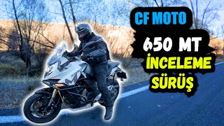 cfmoto 650MT İnceleme ve Sürüş  450NK ya göre nasıl  Alınır mı [upl. by Aney]