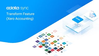 CData Sync  Transform Feature Xero Accounting [upl. by Alisun]