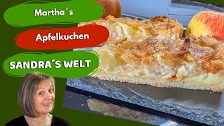 Apfelkuchen mit Vanillepudding  eine traumhafte Köstlichkeit [upl. by Lady]