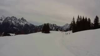 St Ulrich am Pillersee  Hochfilzen Piste 1 bis Bergstation Hochfilzen II [upl. by Hodges667]