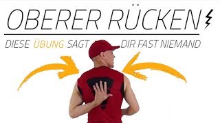 Oberer Rücken ⚡ Schmerz selbst behandeln [upl. by Uy]