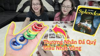 Ai sẽ trở thành thương nhân đá quý giàu nhất với boardgame Splendor ToyStation 478 [upl. by Fang389]