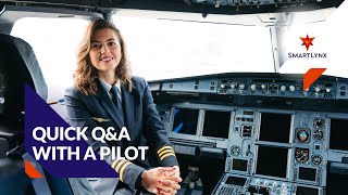 Quick QampA with SmartLynx First Officer Ivana Tadic [upl. by Carol]