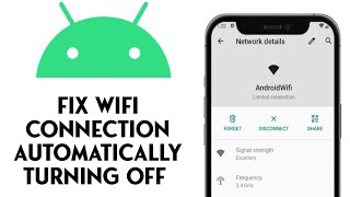 How to Fix wifi connection automatically turning off updated [upl. by Oicafinob634]