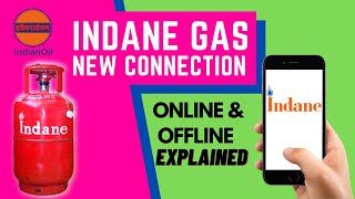 Indane Gas New Connection How to Apply Indane  Online amp Offline Explained [upl. by Rustin]