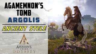 Agamemnons Tomb Argolis  Ancient Stele Location  ASSASSINS CREED ODYSSEY [upl. by Acirderf]