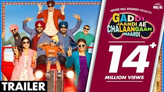 TRAILER  Gaddi Jaandi Ae Chalaangaan Maardi  Ammy Virk Binnu D Jaswinder B BN Sharma  28 Sept [upl. by Notrub]