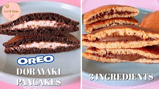 DORAYAKI PANCAKES IN 5 MINUTES [upl. by Sivla]