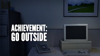 Achievement Go Outside  The Stanley Parable [upl. by Shere338]