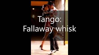 Tango Fallaway whisk Danscentrum Welkom [upl. by Ycrep]