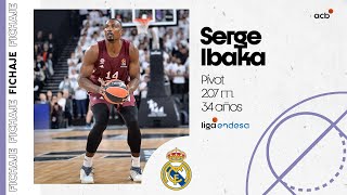 Serge Ibaka nuevo fichaje del Real Madrid  Liga Endesa 202425 [upl. by Eittap]