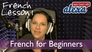 Learn French with Alexa Polidoro Free French Lesson 1 [upl. by Hoffer]