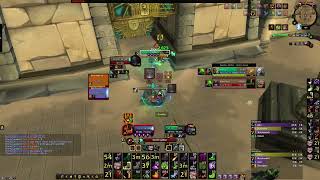 92 WoW Destro Warlock PvP Shadowlands  2v2 Arena Gameplay  Lock amp Feral [upl. by Thema]