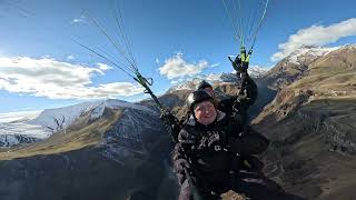 29 10 2024 Georgia Gudauri paragliding with SkyAtlantida 4 [upl. by Pogah]