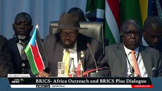 BRICS Summit  Statement by South Sudans President Salva Kiir [upl. by Eitsyrhc]