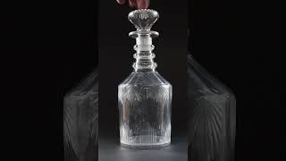 Decanters  Royal Shaped Decanter circa1830 [upl. by Lerrud636]