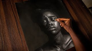 HOW I DREW THIS HYPER REALISTIC DRAWING  HYPER REALISTIC DRAWING TUTORIAL STEP BY STEP [upl. by Bradstreet]