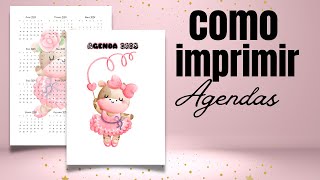 COMO IMPRIMIR AGENDAS [upl. by Fortin]