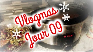 VLOGMAS 9déc l Soupe minestrone à la mijoteuse [upl. by Amund974]