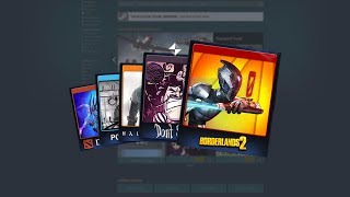 Cómo ganar y vender cartascromos en Steam [upl. by Atnohs]