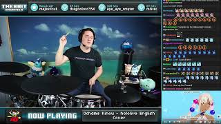 The8BitDrummer  GojimajiP  Ochame Kinou Hololive English cover [upl. by Elitnahc98]